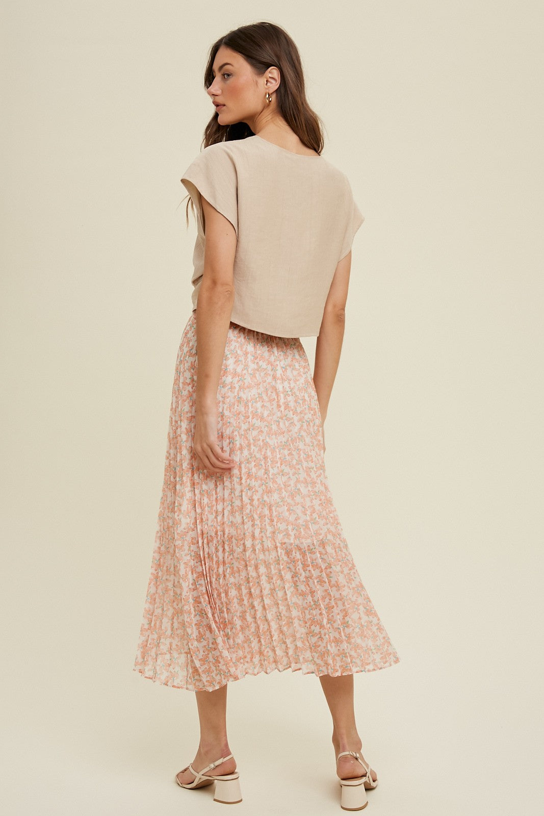 Venetia Relaxed Crop Top.
