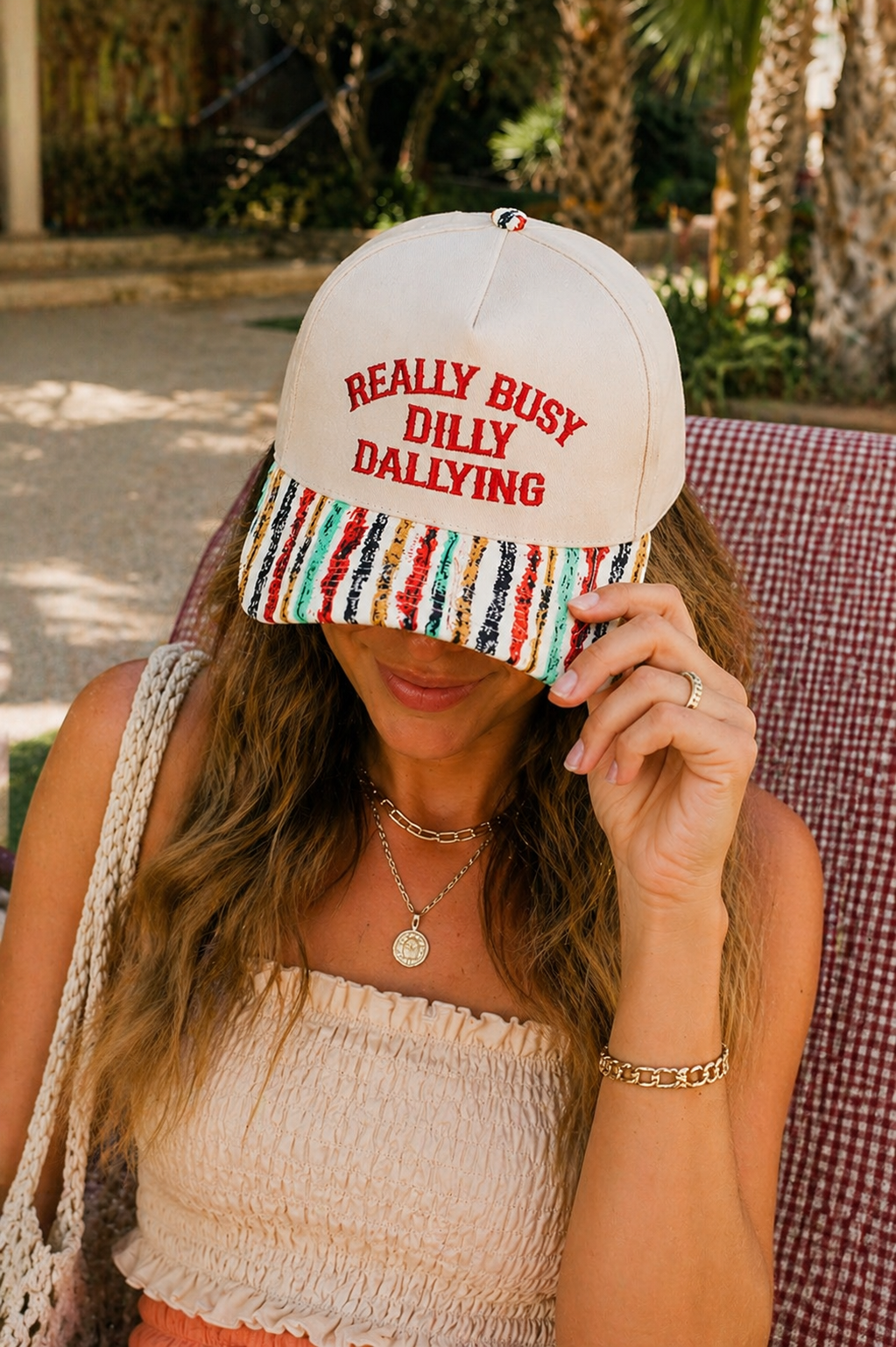 Really Busy Dilly Dallying Hat