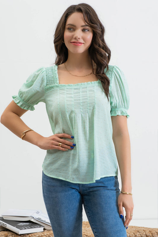 Rani Square Neck Top.