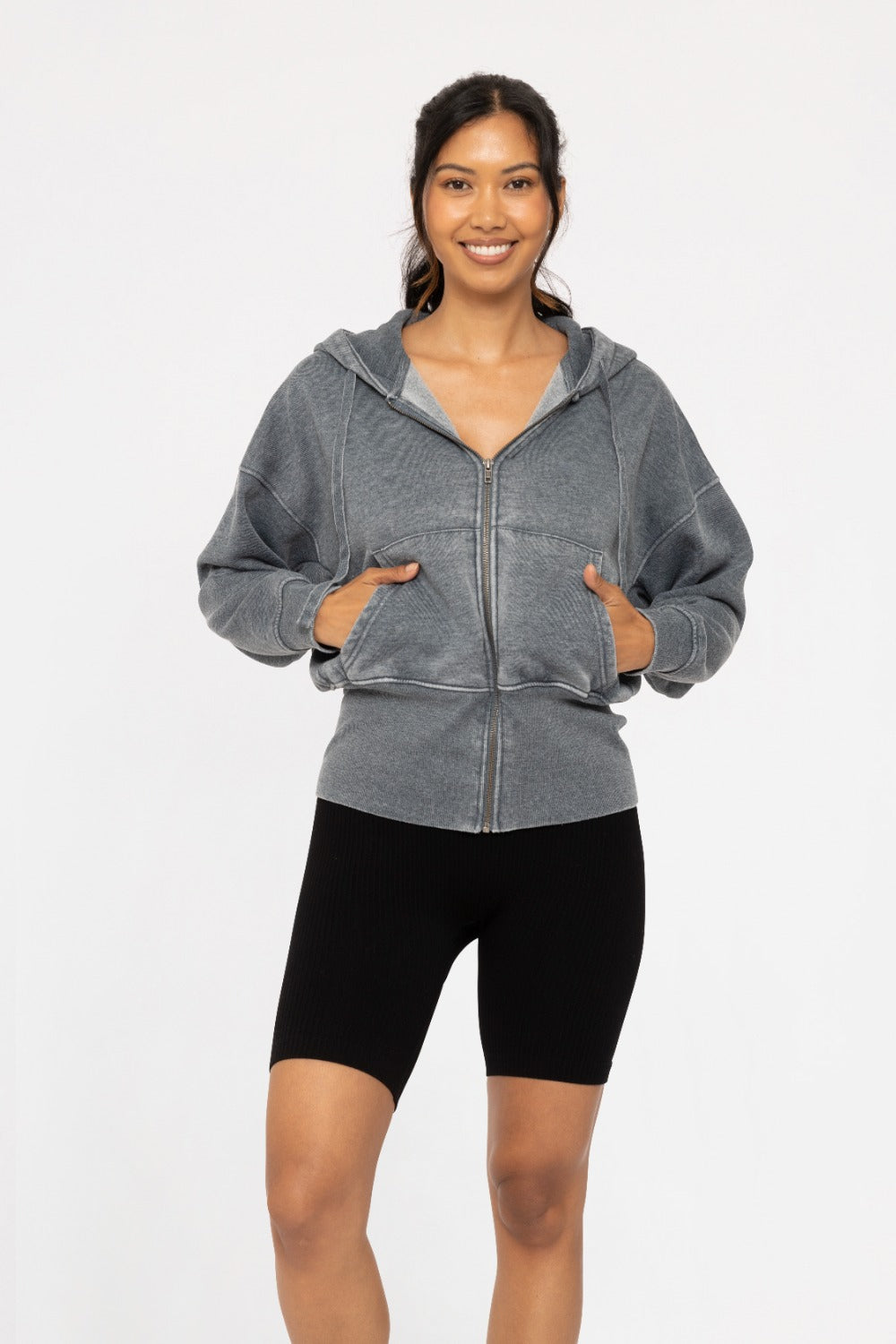 Gym Flex Zip Up Hoodie- 2 Colors!