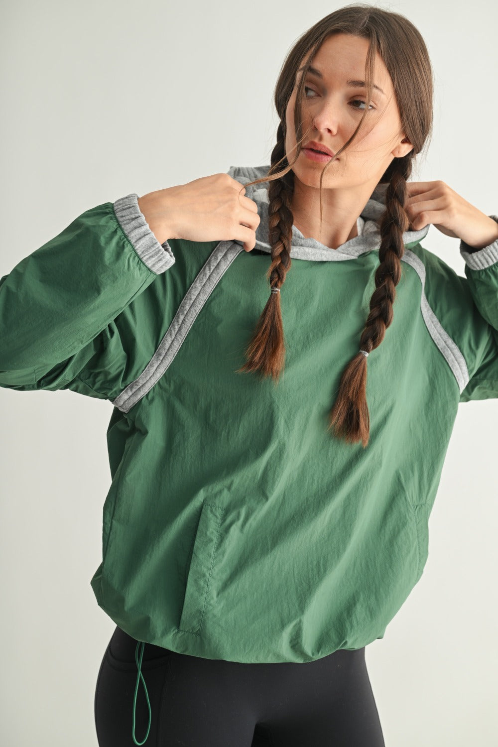 StormTrim Pullover Contrast Hoodie