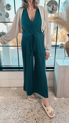 Capria Ribbed Jumpsuit - North Threads