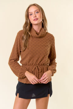 Daily Efforts Turtle Neck Top