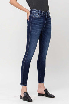 Flying Monkey High Rise Crop Skinny Jeans