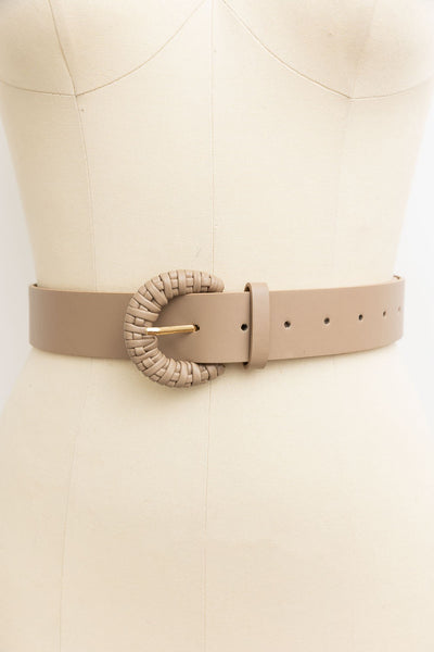 Weave Style Leather Belt