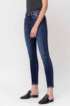 Flying Monkey High Rise Crop Skinny Jeans