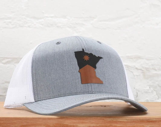 SOTA Leather State Flag Snapback