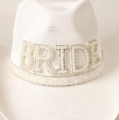 Dazzling Bride Cowboy Hat