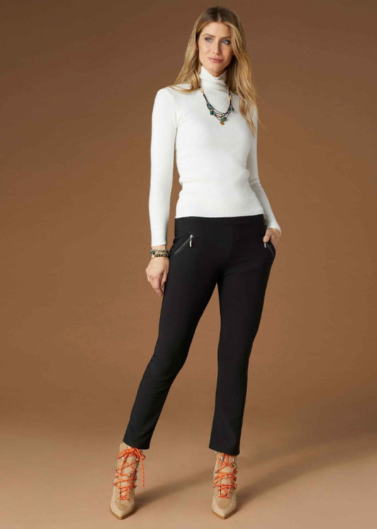 Jasmine Zip Pocket Flare Legging-2 Colors!
