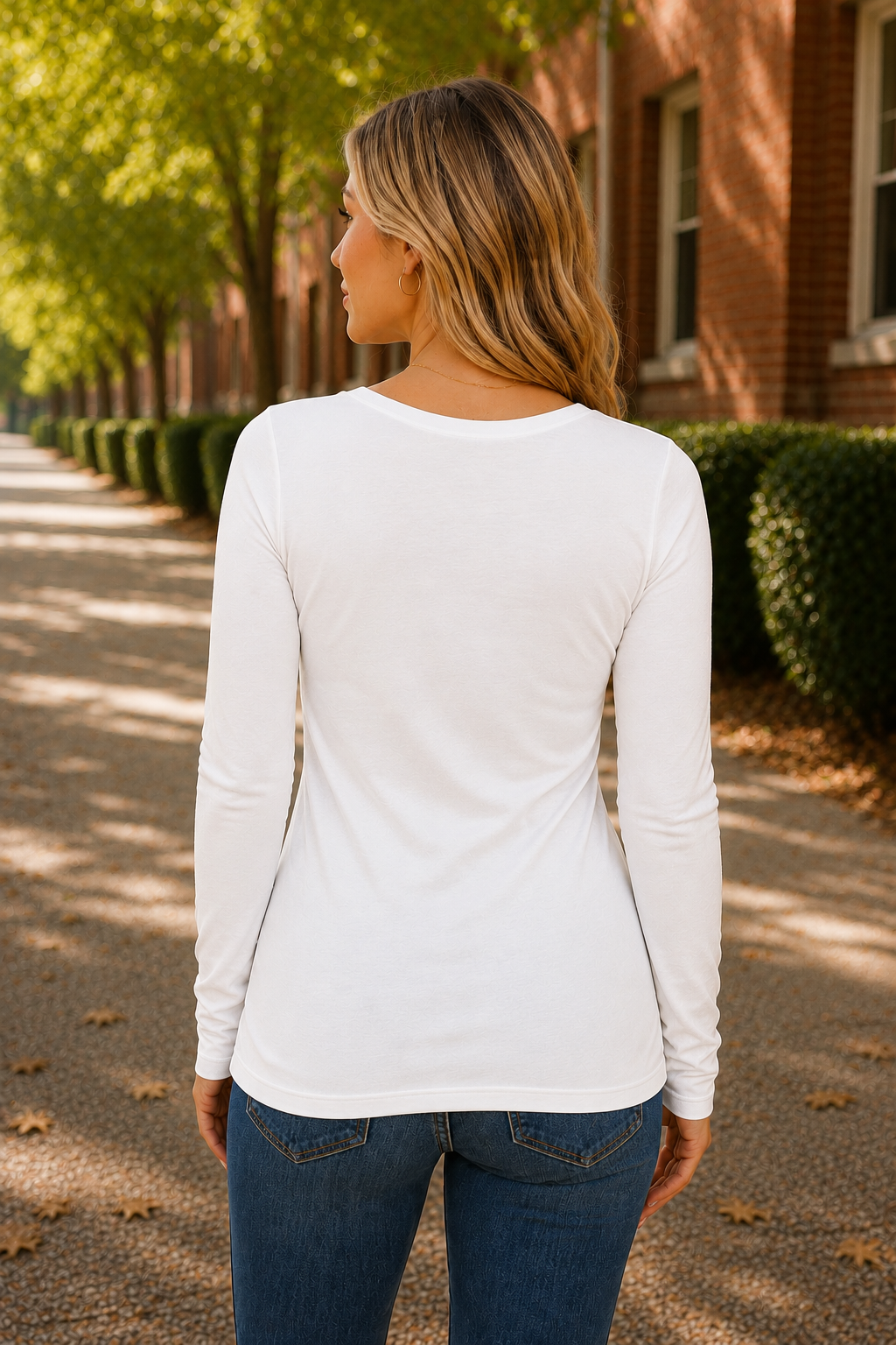 Buttery Soft Long Sleeve V-Neck Tee