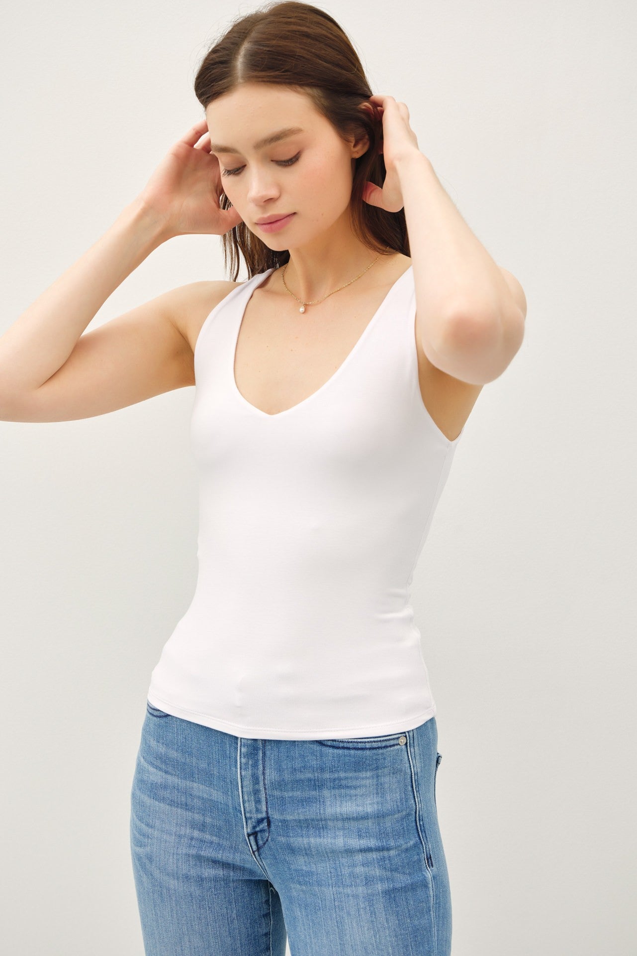 Snug & Sweet Basic V-Neck Tank- 3 Colors!