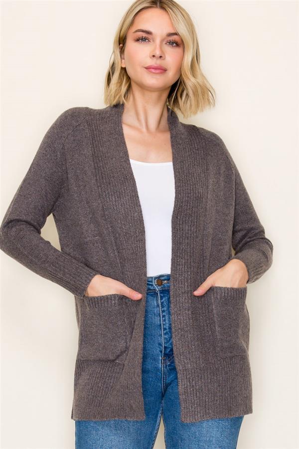 Cozy Sweater Cardigan- 2 Colors!