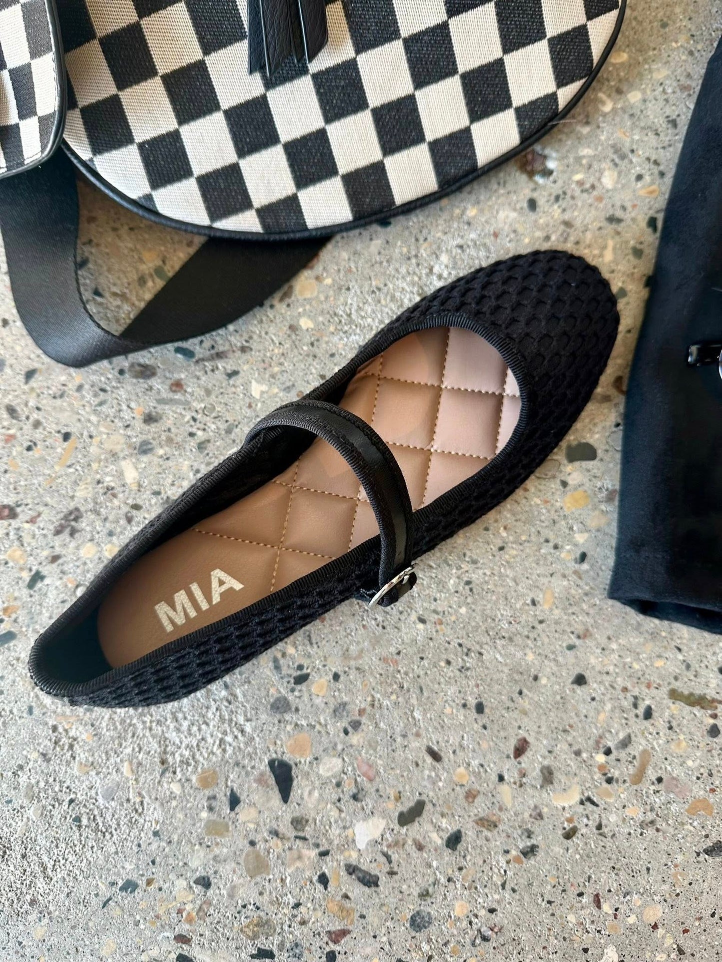 Bena Ballet Flat with Strap