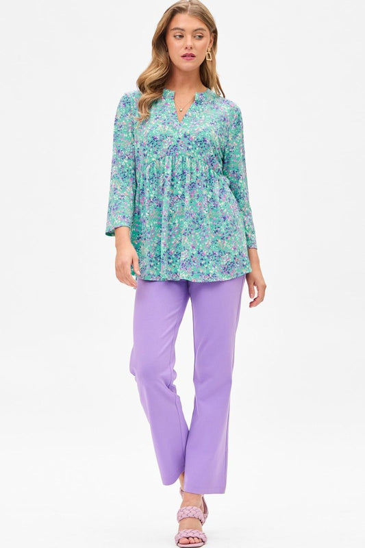 Dear Scarlett: Lizzy Empire 3/4 Sleeve Blouse