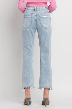 Flying Monkey 90's High Rise Distressed Dad Jeans