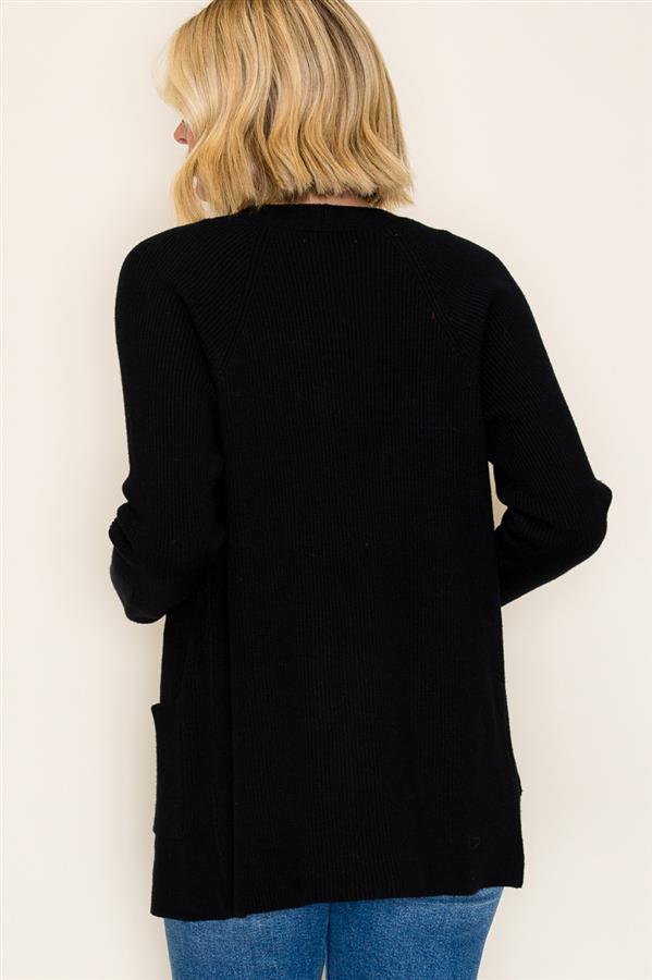 Ribbed Elegant Cardigan-2 Colors!