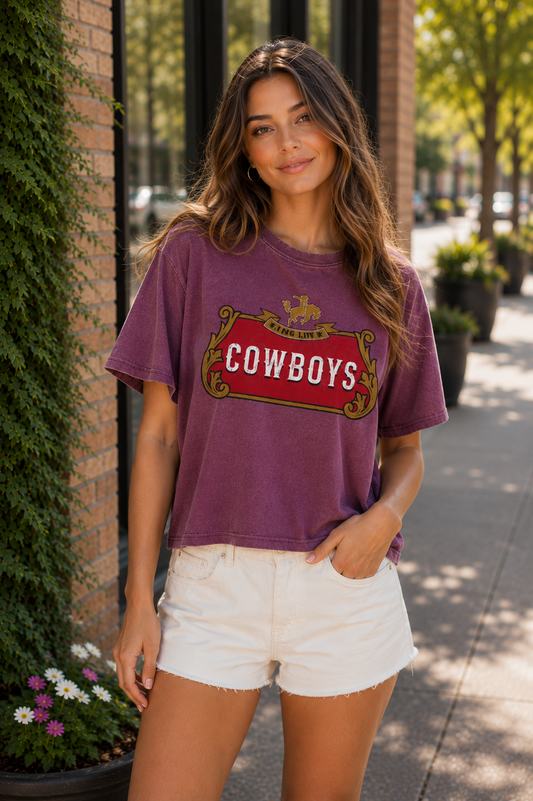 Long Live Cowboys Graphic Tee