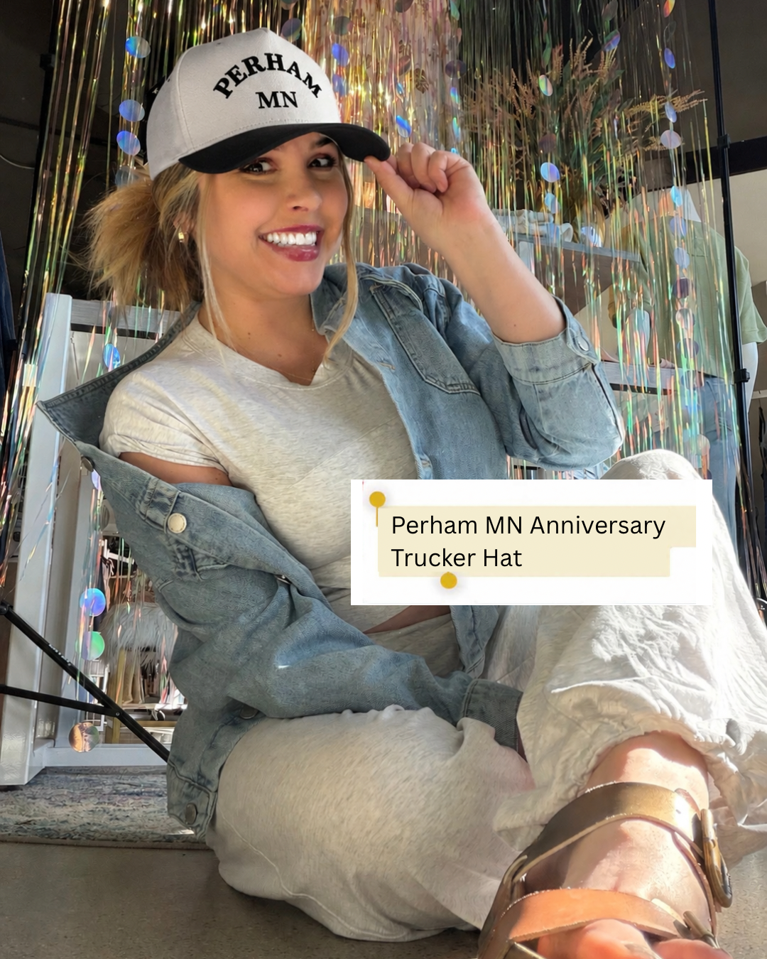 Perham MN Anniversary Trucker Hat