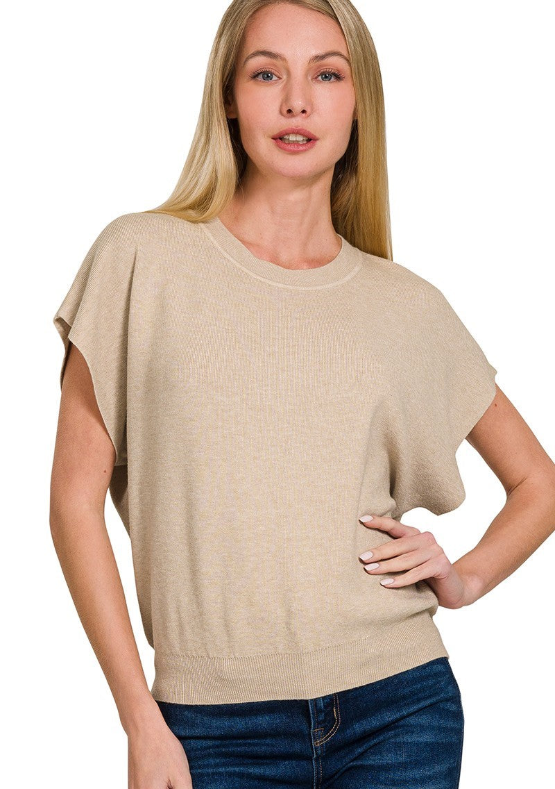 Finding Zen Round Neck Dolman Top- 4 Colors!