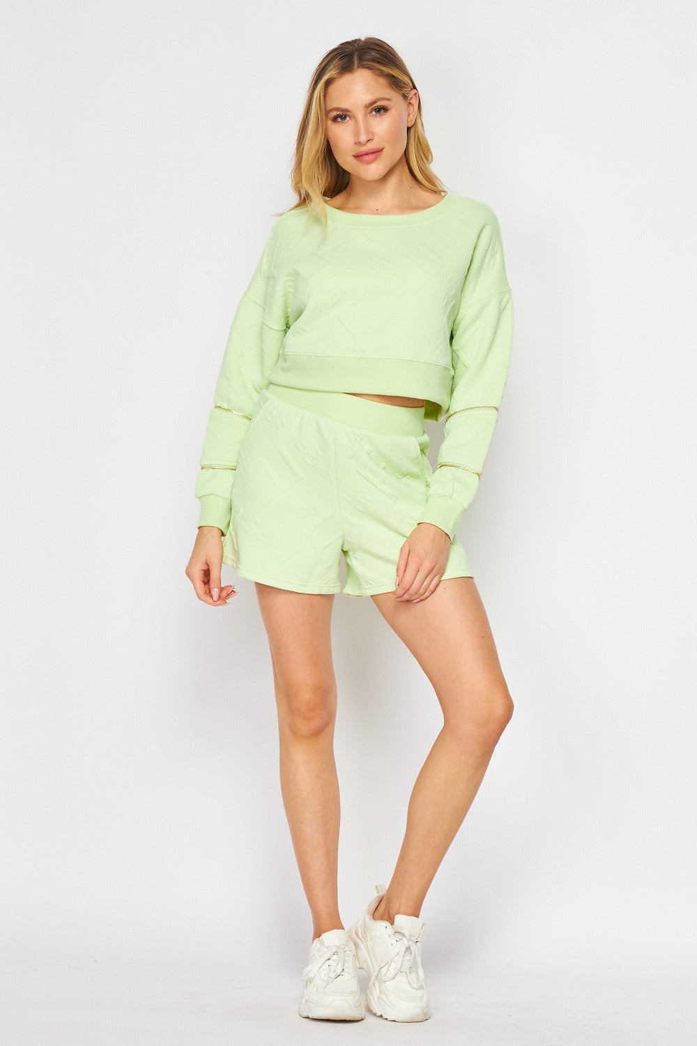 Casiane Cropped Outfit Set - North Threads