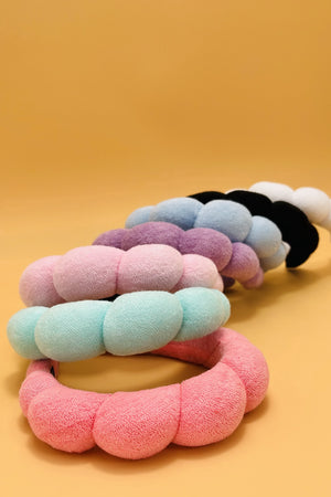 Spa Night Sponge Headband- 4 Colors!.