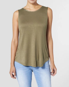 Erin Pleat Back Tank Top- 2 Colors!