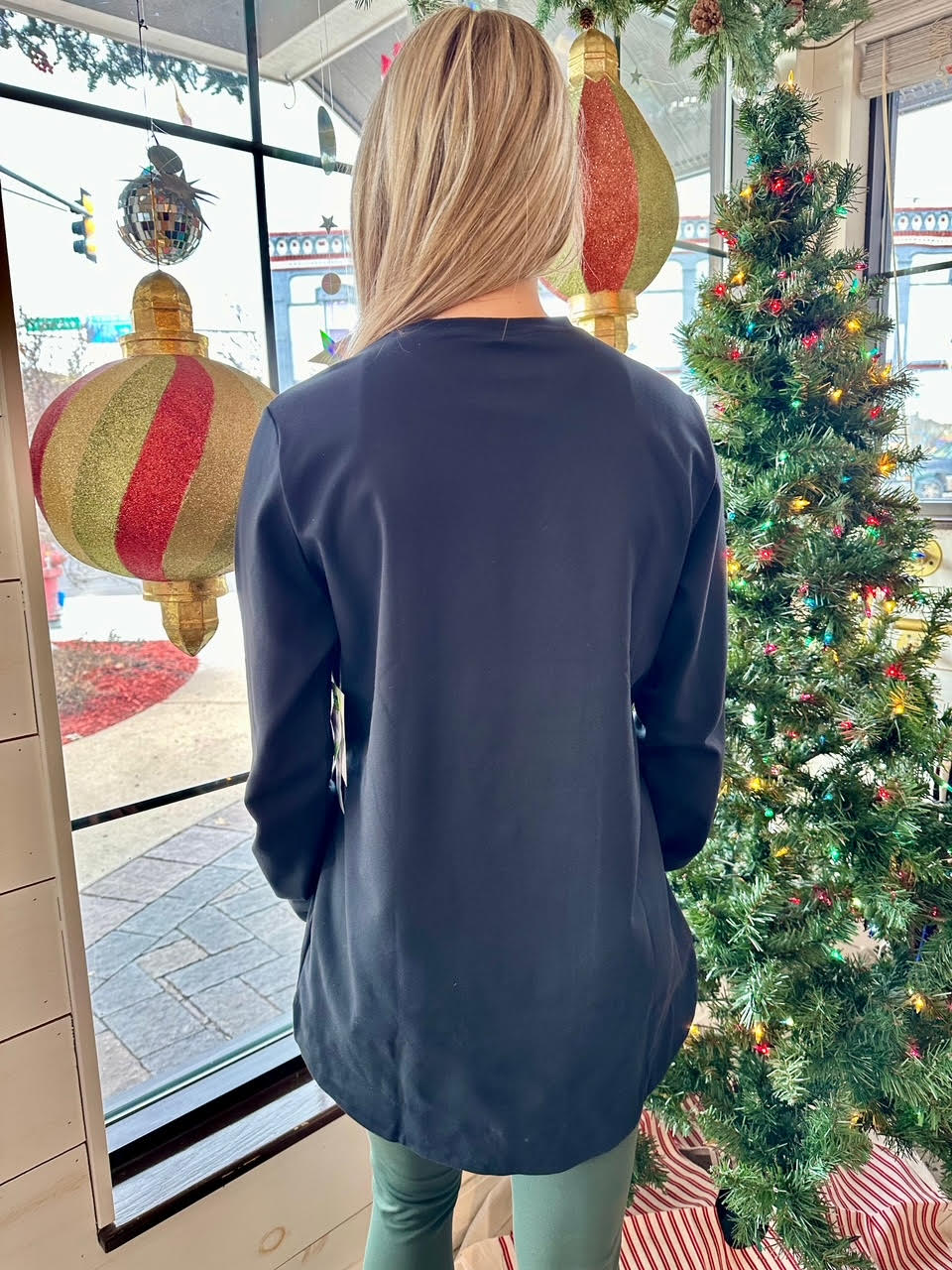 Matilde Bungee Tunic Top.