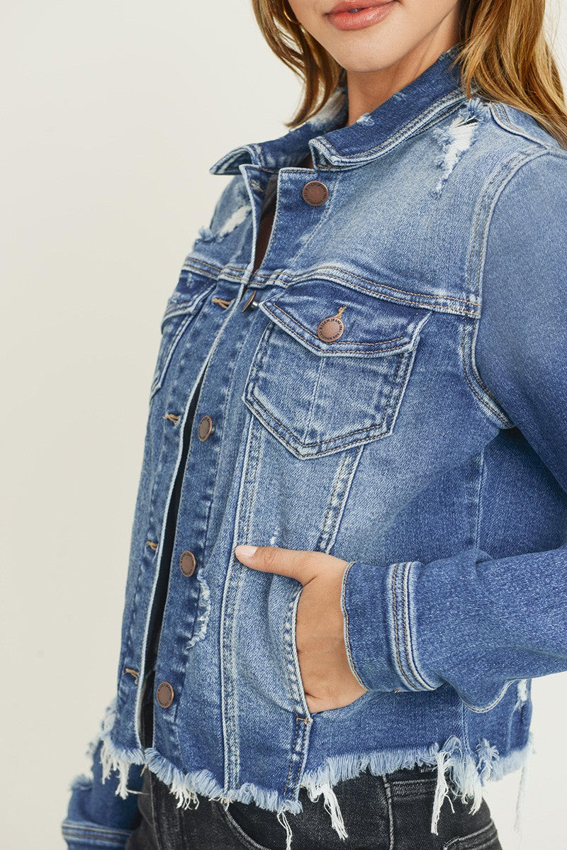 Concert Goals Vintage Jean Jacket