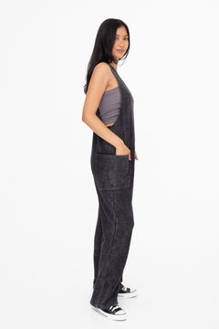 Mineral Washed Lounge Jumpsuit