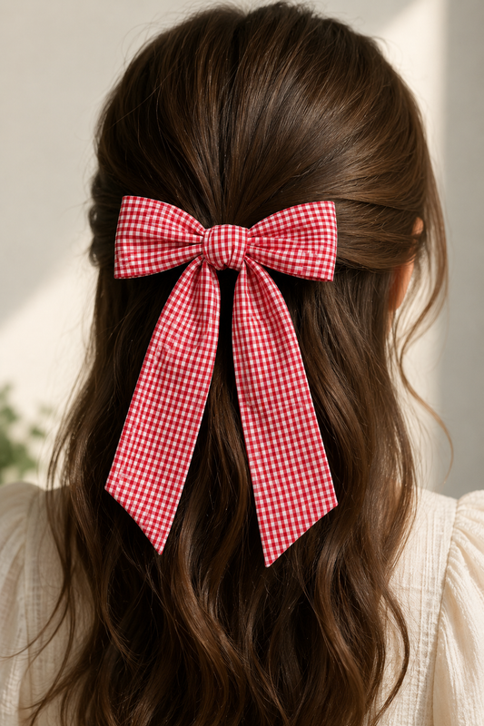 Organza Bow Hair Clip