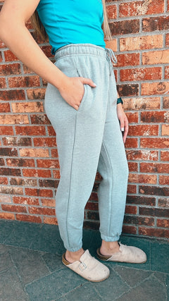 Fleece Billow Jogger Pants- 2 Colors!