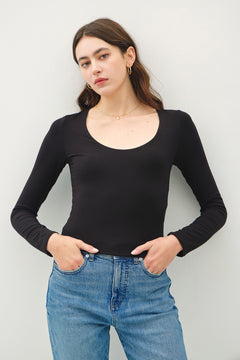 Basic Premise Long Sleeve Top- 3 Colors!