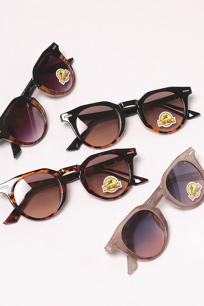Bold Round Tinted Sunglasses- ASSORTED!