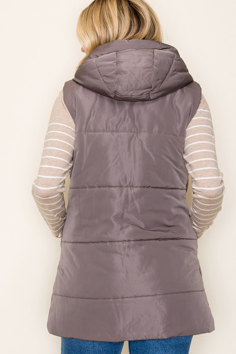 Best Bet Hooded Puffer Vest