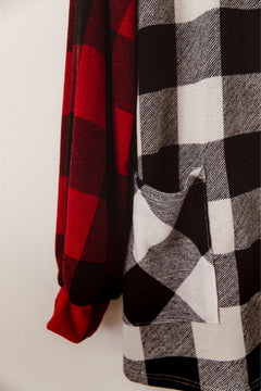 DOORBUSTER Mix Plaid Cardigan