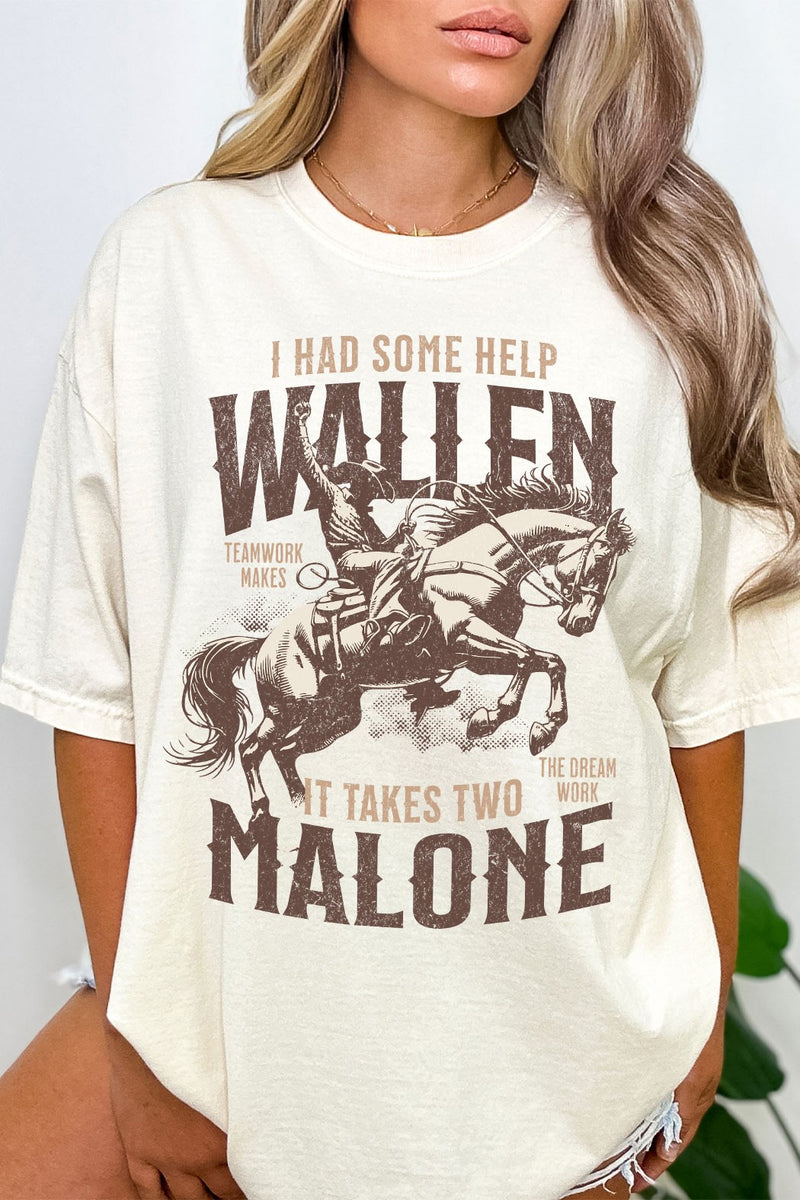 I Had Some Help Wallen/Malone Graphic Tee