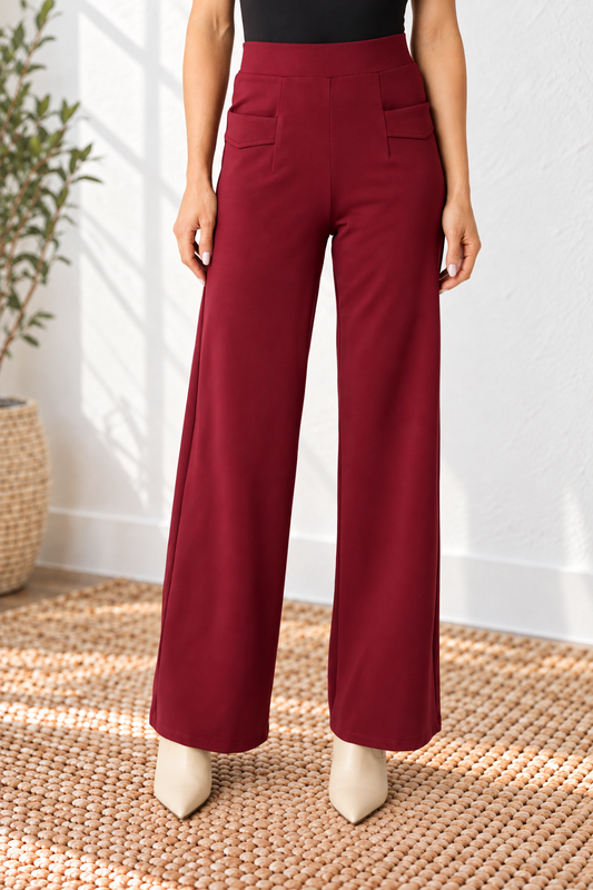 Celyse Tailored Wide Leg Pants