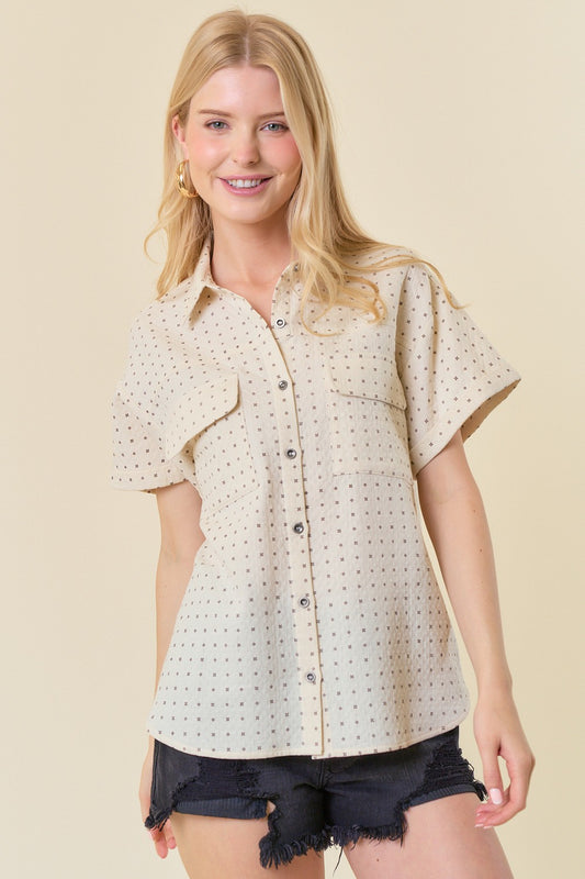 Whimsy Chic Top.