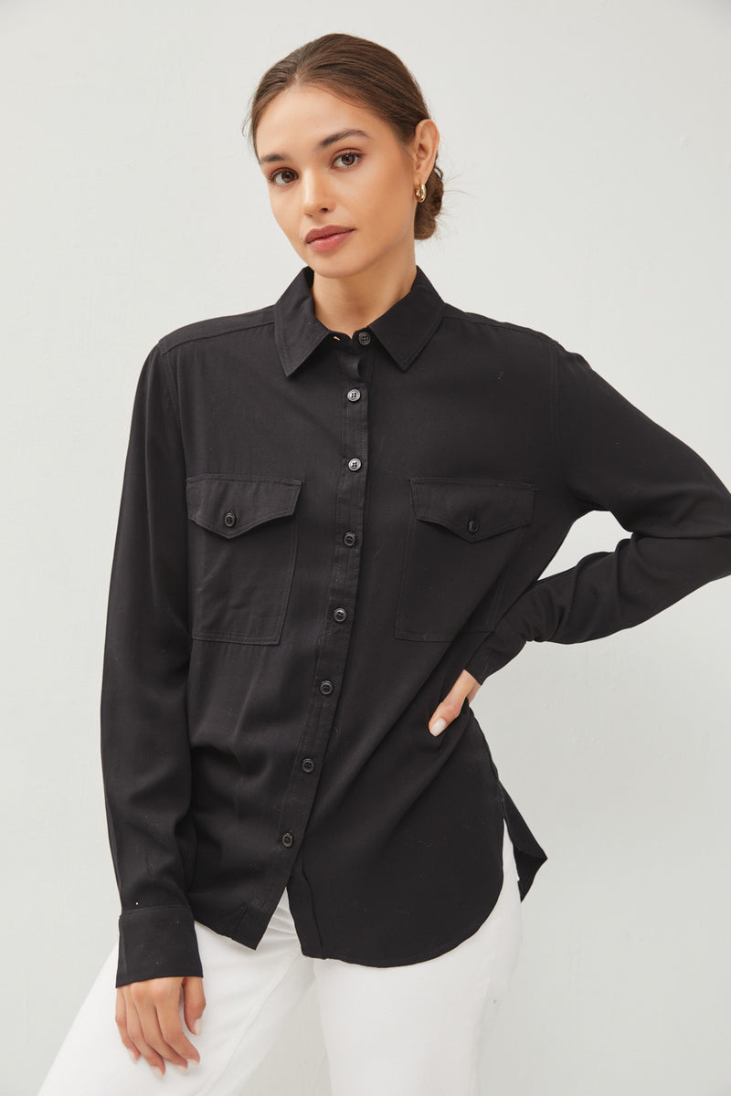 Over The Ridge Button Up Top