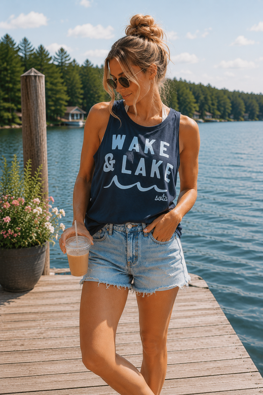Sota Wake & Lake Graphic Tank