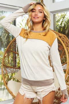 DOORBUSTER Slub Terry Knit Top