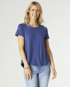 Erin Pleat Back Tee- 5 Colors! - North Threads