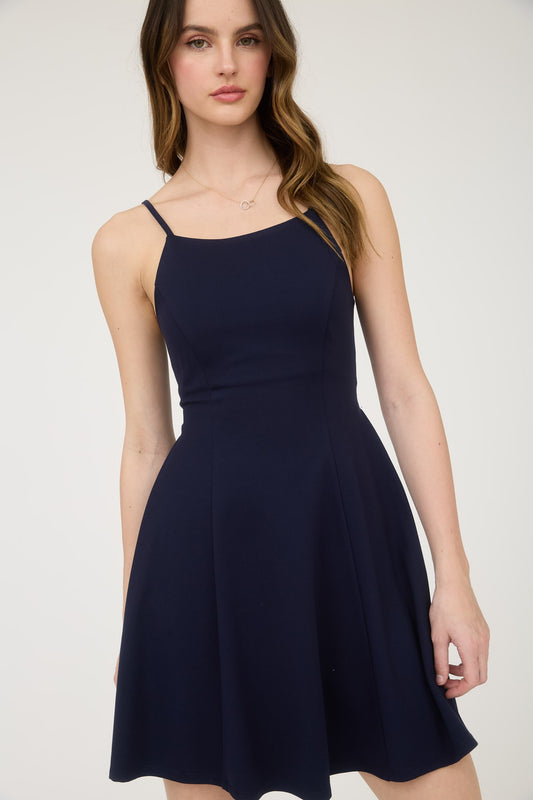 Vivid Dreams Spaghetti Strap Mini Dress