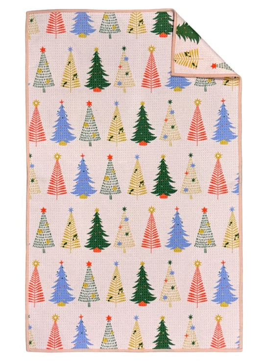 Starry Yule: Double-Sided Hand Towel