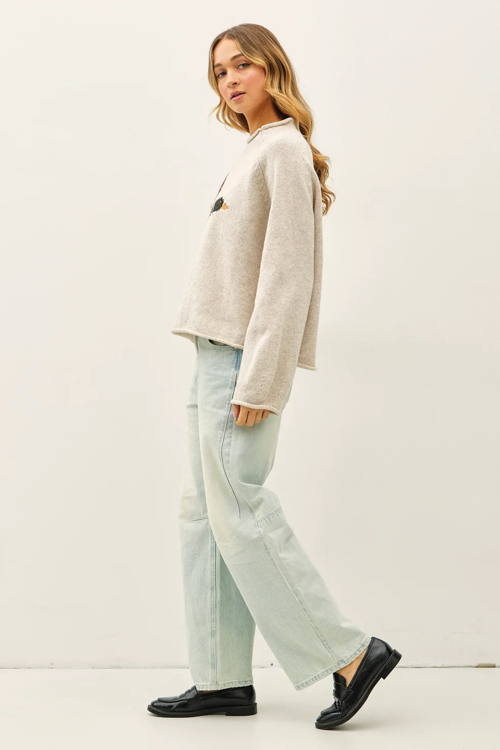 Duck Graphic Knit Sweater