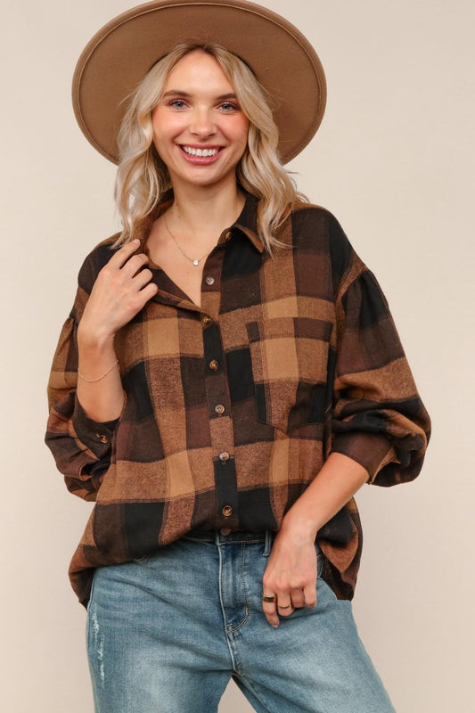 Oversized Classic Plaid