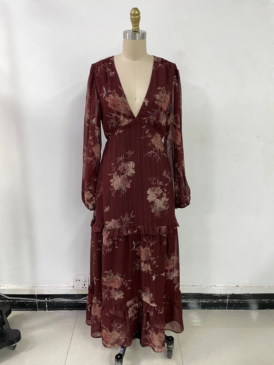 Effortless Autumn Maxi Dress