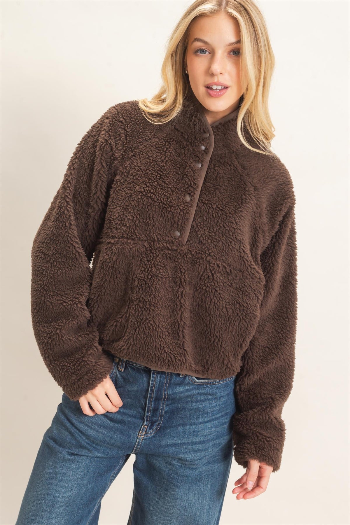 Aritzia- Inspired Quarter Zip
