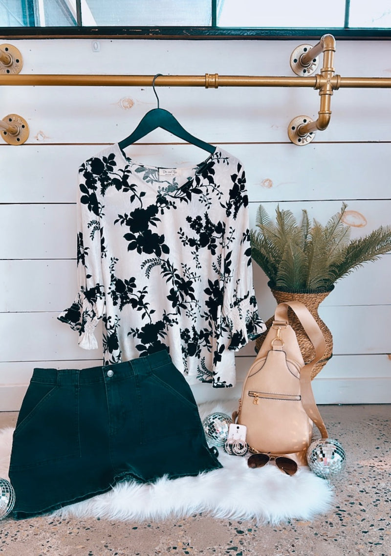 Floral Fantasy Top - North Threads