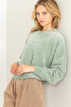 Vibe Check Long Sleeve Sweater- 3 Colors!.